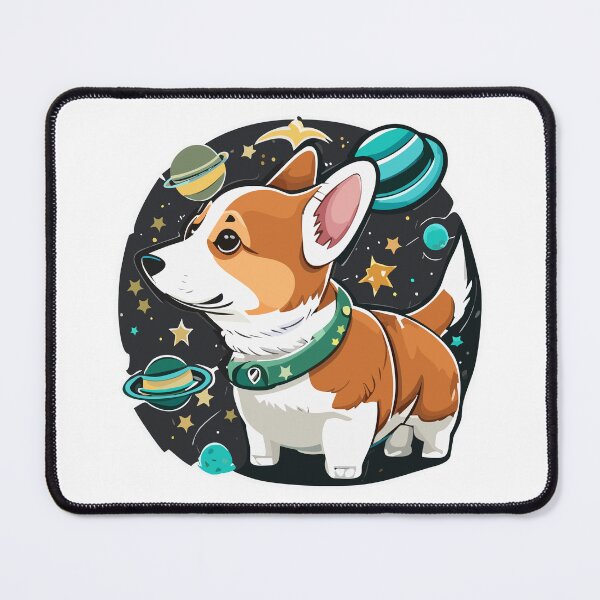 Item preview, Corgi in Cosmos designed and sold by Corgi-at-night.
