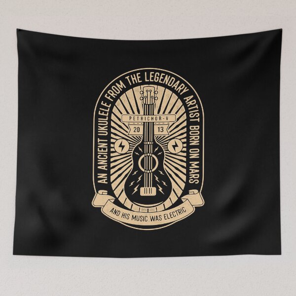 Item preview, Space Ancient Ukulele Crest designed and sold by Lagelantee.