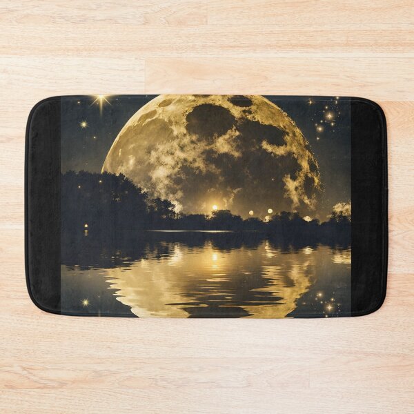 Item preview, Orange Moonset Full Moon designed and sold by MarzenaKa.