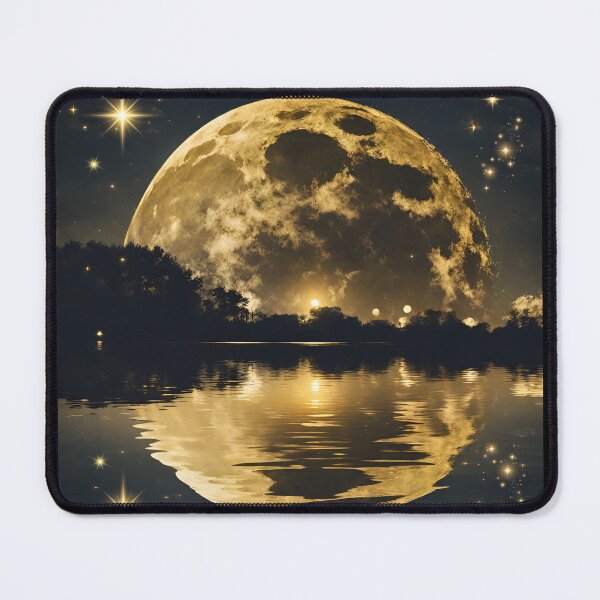 Item preview, Orange Moonset Full Moon designed and sold by MarzenaKa.