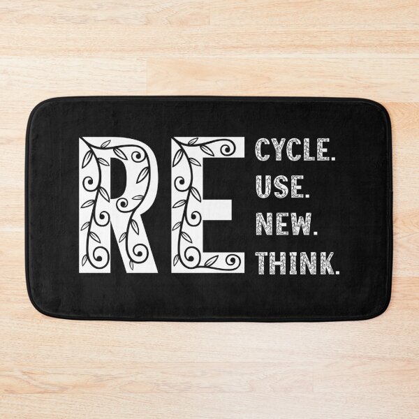 Item preview,  Recycle, Reuse, Renew, Rethink, Environmental, Love Planet Earth designed and sold by DanaMire.