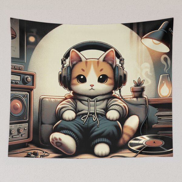 Item preview, Lofi Kitty designed and sold by DronzaX.