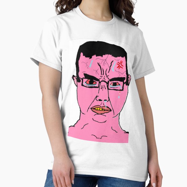 Vista previa del artículo con la obra «Chud enojado», diseñado y vendido por TeesByPatrick.