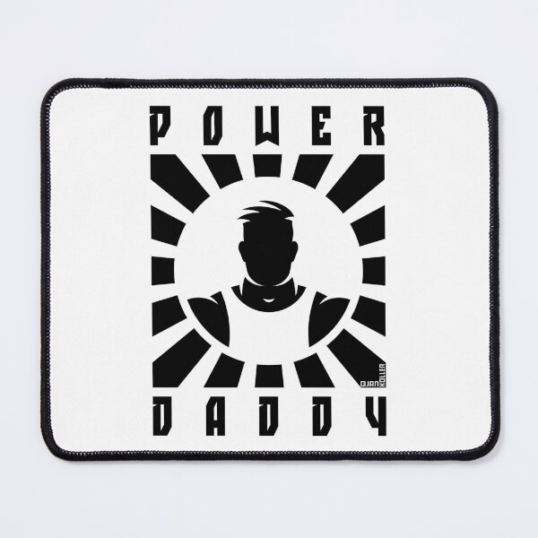 Item preview, Power Daddy (Dad / Papa / Father’s Day / Rays / Black) designed and sold by MrFaulbaum.