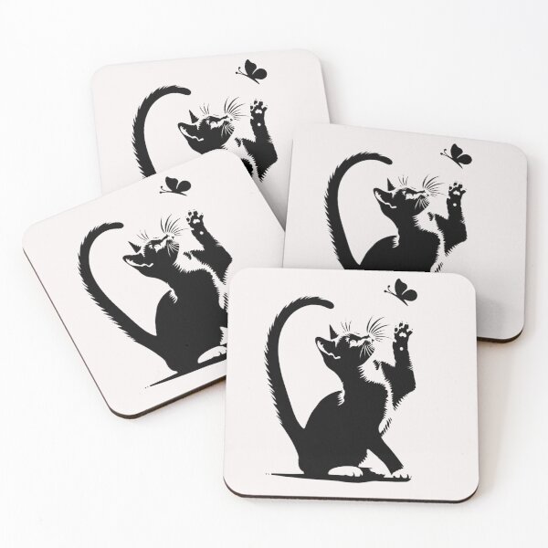 Item preview, Banksy Cat And Super butterfly designed and sold by decmrArtistic.