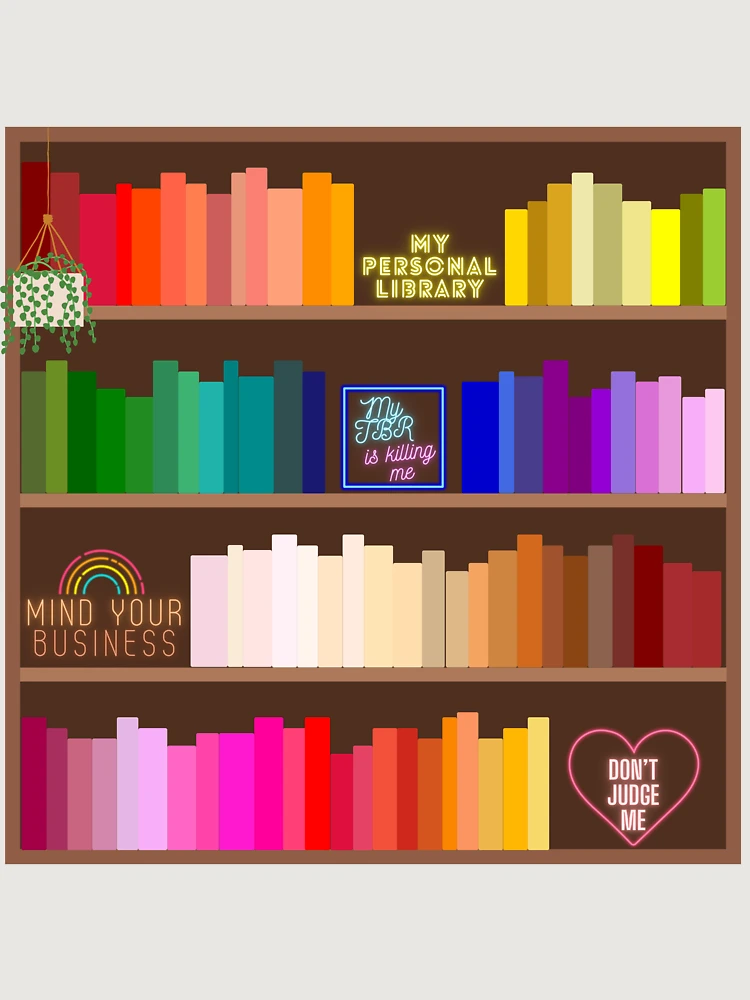 Thumbnail 6 of 6, Premium Oversized Hoodie, Color coded Library designed and sold by CoverToCover.