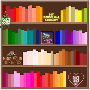 Artwork thumbnail, Color coded Library by CoverToCover