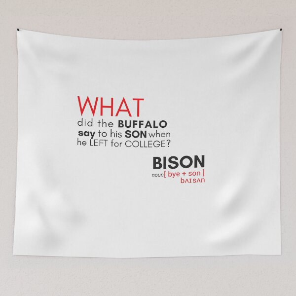 Item preview, DAD JOKES : BUFFALO+SON+COLLEGE #2 designed and sold by vitocarleone.