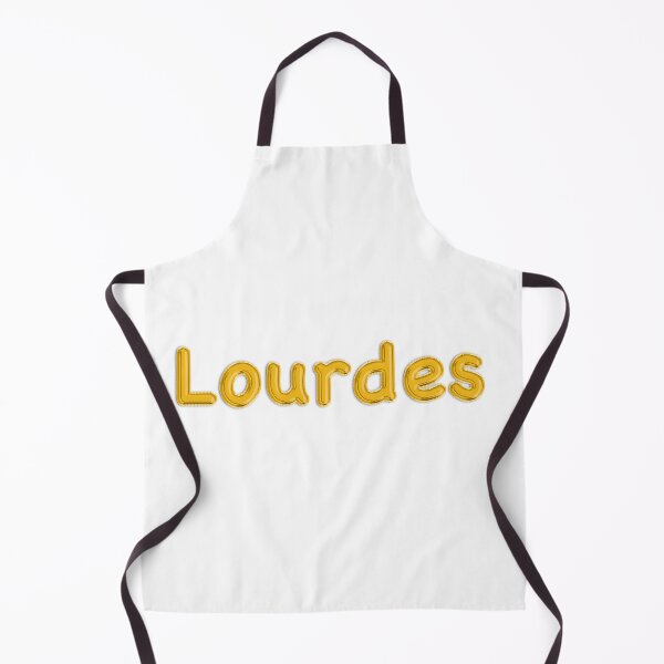Item preview, Golden Balloon Foil Lourdes Name Label designed and sold by NormadWorld.