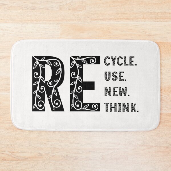 Item preview, Recycle, Reuse, Renew, Rethink, Environmental, Love Planet Earth designed and sold by DanaMire.