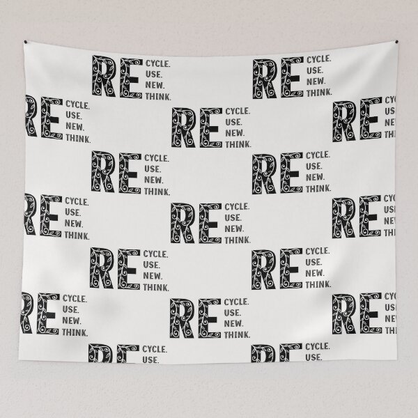 Item preview, Recycle, Reuse, Renew, Rethink, Environmental, Love Planet Earth designed and sold by DanaMire.