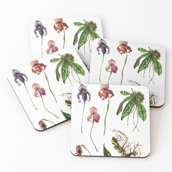 Item preview, Enchanting Orchid Reverie: A Watercolor Symphony of Nature's Elegance designed and sold by Hadamundo.