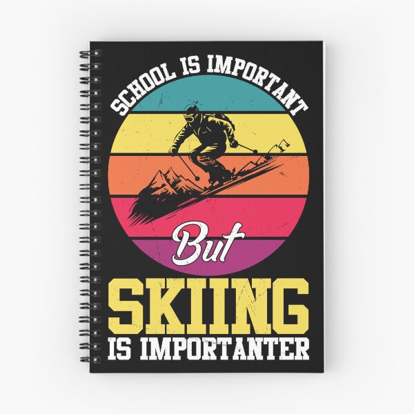 Item preview, School Is Important But Skiing Is Importanter designed and sold by creativevogue.