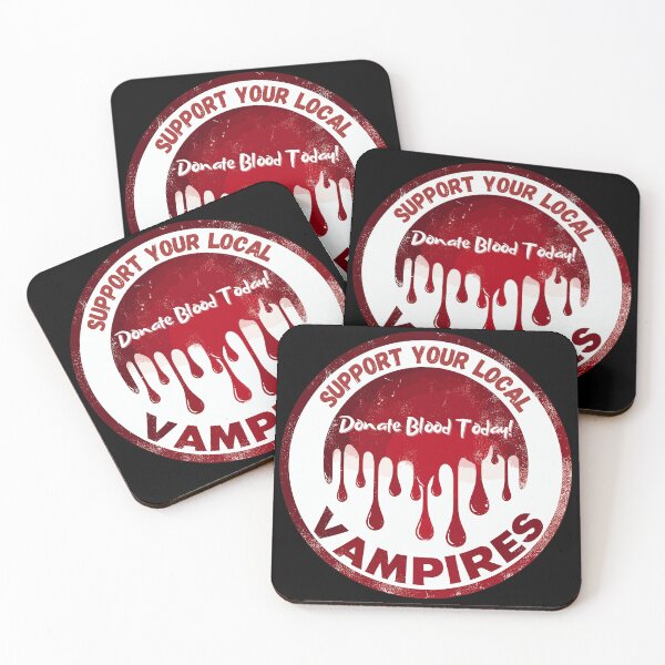 Item preview, Support Your Local Vampires Donate Blood Today designed and sold by TomFrontierArt.