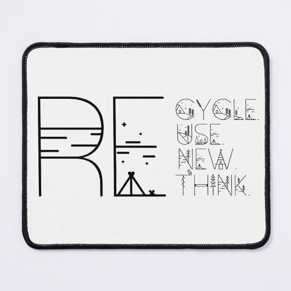 Item preview, Recycle, Reuse, Renew, Rethink, Environmental, Love Planet Earth designed and sold by DanaMire.