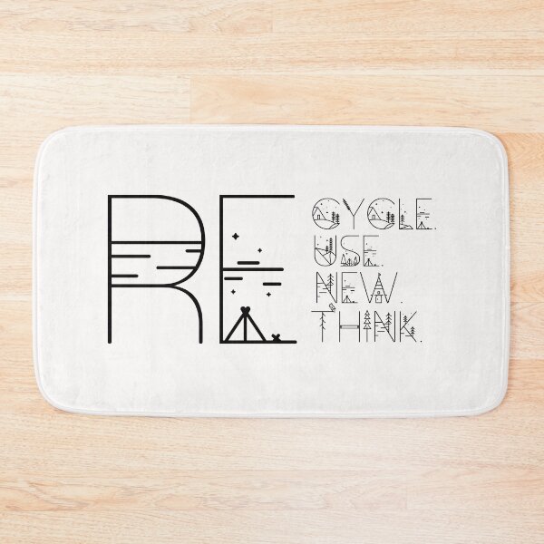 Item preview, Recycle, Reuse, Renew, Rethink, Environmental, Love Planet Earth designed and sold by DanaMire.