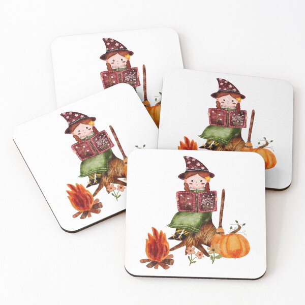 Item preview, Cute cottagecore witch designed and sold by pinkyfish1010.