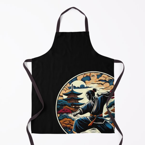 Item preview, Ninjutsu Fighter Pose Circle Design designed and sold by RedDesignSyc.