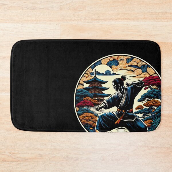 Item preview, Ninjutsu Fighter Pose Circle Design designed and sold by RedDesignSyc.