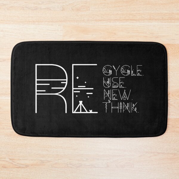 Item preview, Recycle, Reuse, Renew, Rethink, Environmental, Love Planet Earth designed and sold by DanaMire.