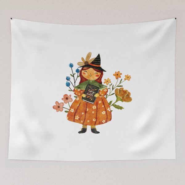 Item preview, Cozy living cottagecore witch designed and sold by pinkyfish1010.