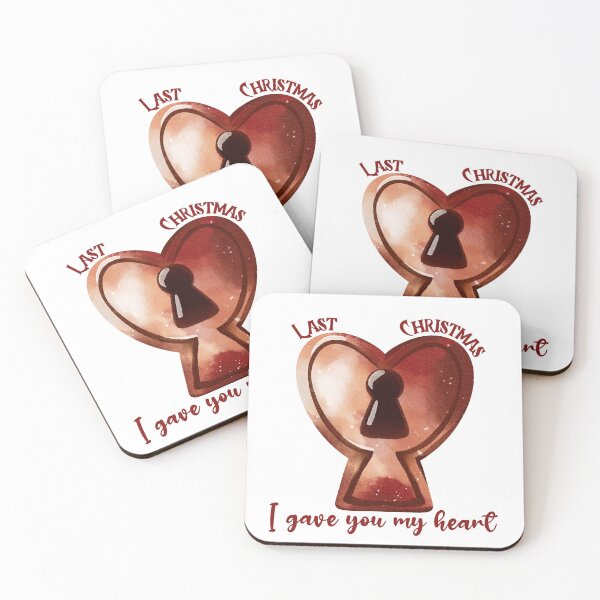 Item preview, Last Christmas I Gave You My Heart: Heartfelt Lock and Key Illustration designed and sold by HotaruArt.