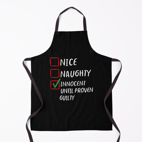 Item preview, Nice Naughty Innocent Until Proven Guilty Christmas List Classic- Family Matching designed and sold by Jdee23.