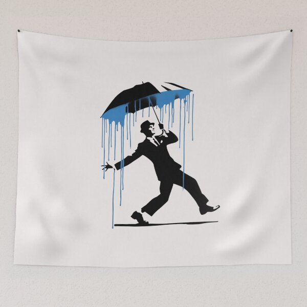 Item preview, Banksy Raining on the Inside designed and sold by decmrArtistic.