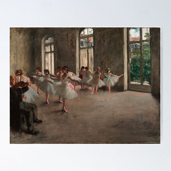 edgar degas art, edgar degas dance, edgar degas paintings Poster