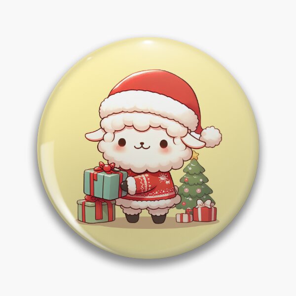 Item preview, Cute Christmas Sheep designed and sold by KAI-Studio.