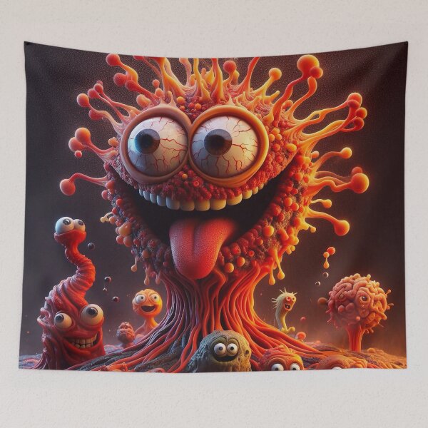 Item preview, Viral Crazy: The Red Tentacle Creatures designed and sold by Girih.