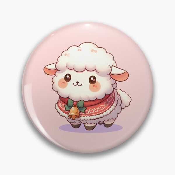 Item preview, Cute Christmas Sheep designed and sold by KAI-Studio.
