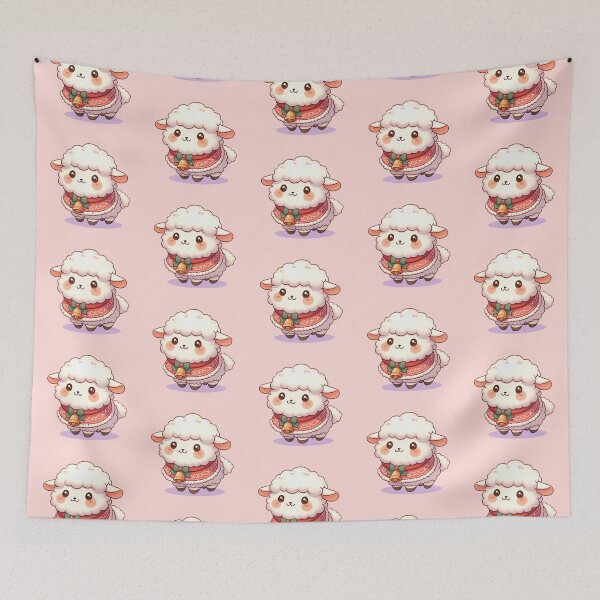 Item preview, Cute Christmas Sheep designed and sold by KAI-Studio.