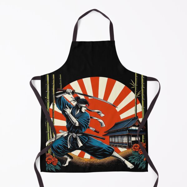 Item preview, Ninjutsu Fighter Japanese Flag Circle Design designed and sold by RedDesignSyc.