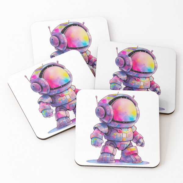 Item preview, Colorful Retro Robot  designed and sold by ZenEvoke.