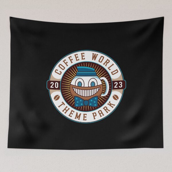 Item preview, Watery Coffee World Emblem designed and sold by Lagelantee.