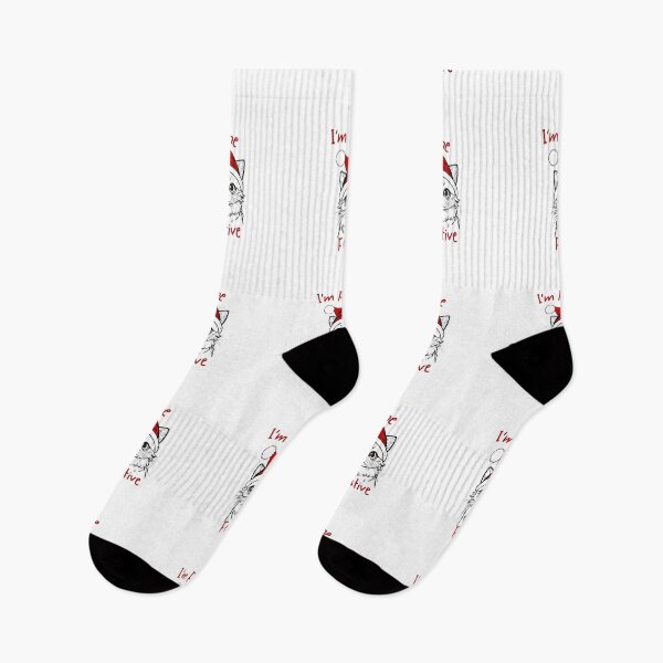 Item preview, Im feline festive Christmas theme design designed and sold by INSOMNIAC101.