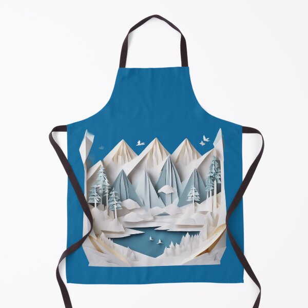 Item preview, Winter landscape origami 1 designed and sold by KarakitAI.
