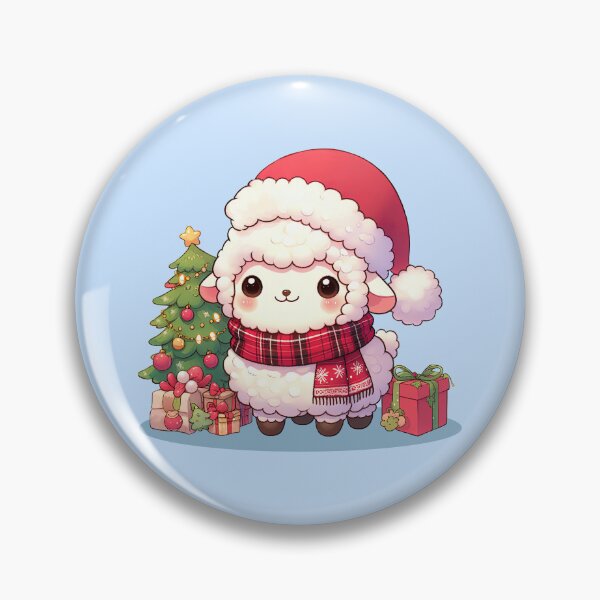Item preview, Cute Christmas Sheep designed and sold by KAI-Studio.