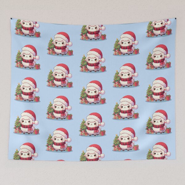 Item preview, Cute Christmas Sheep designed and sold by KAI-Studio.