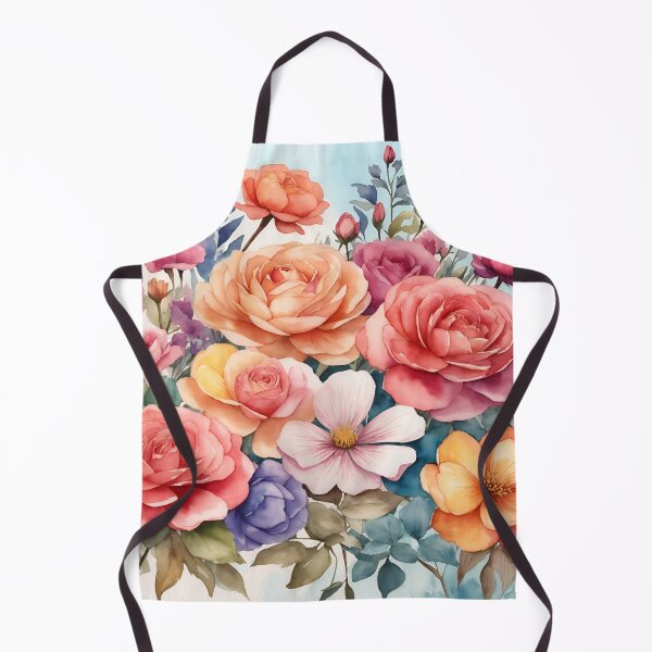 Item preview, Vibrant Floral Symphony Watercolor designed and sold by Neranchara.