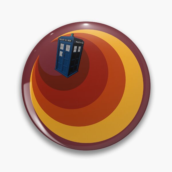 Item preview, Tardis Retro Time Warp designed and sold by SideQuest - Scribbled Chaos!.