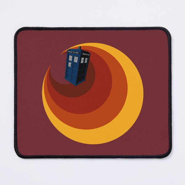 Item preview, Tardis Retro Time Warp designed and sold by SideQuest - Scribbled Chaos!.