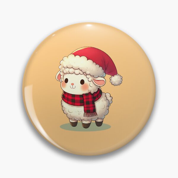 Item preview, Cute Christmas Sheep designed and sold by KAI-Studio.