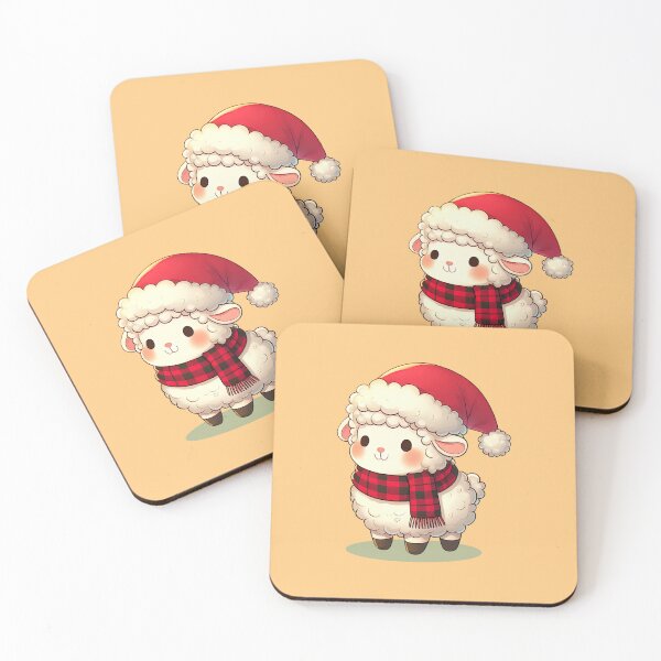 Item preview, Cute Christmas Sheep designed and sold by KAI-Studio.