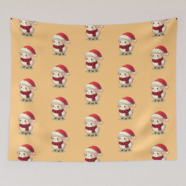 Item preview, Cute Christmas Sheep designed and sold by KAI-Studio.