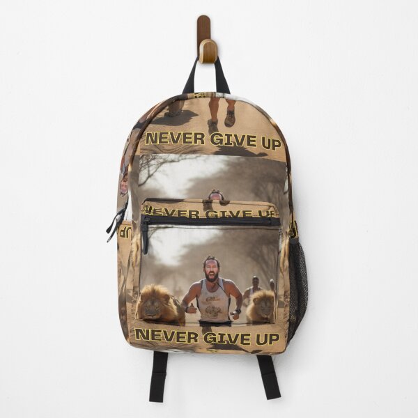 Item preview, Never give up! designed and sold by Dadziosz.