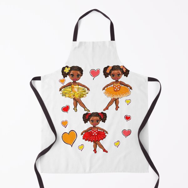 Item preview, Cute Black Girl Ballerina in pretty Tutu | Young Dancer Art | African American Gifts designed and sold by Artonmytee.