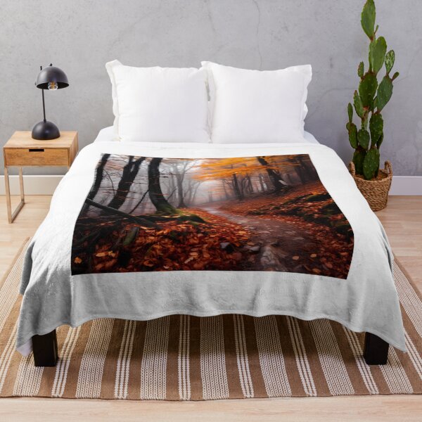Item preview, Autumn Hike in the Misty Forest designed and sold by Shirtastically.