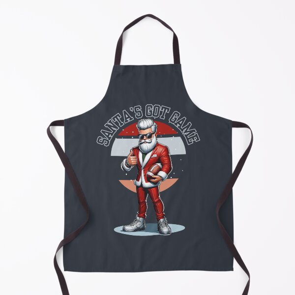 Item preview, Santa's Got Game - Sporty Football Santa designed and sold by FlamingoVibes.